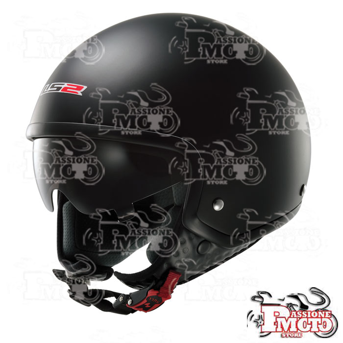 Casco Jet LS2 OF561 Wave Matt Black