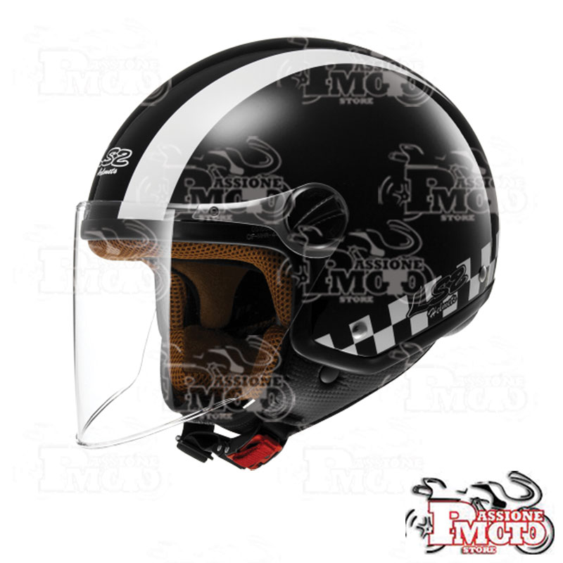 Casco Jet LS2 OF560 Rocket II Bat Black