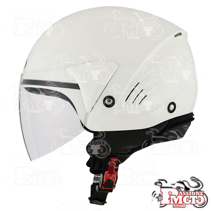 Casco Kyt Cougar Plain White