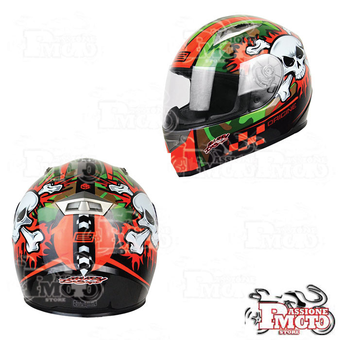 Casco Integrale Origine Combat Orange