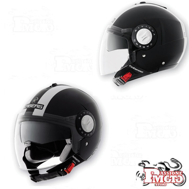 Casco Caberg Riviera V2+ Legend Black/White