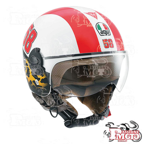 Casco AGV Bali Copter Simoncelli Tribute