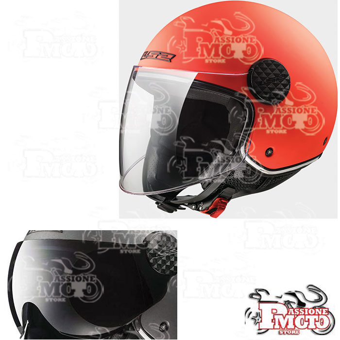 Casco LS2 OF558 Sphere Lux Matt Orange