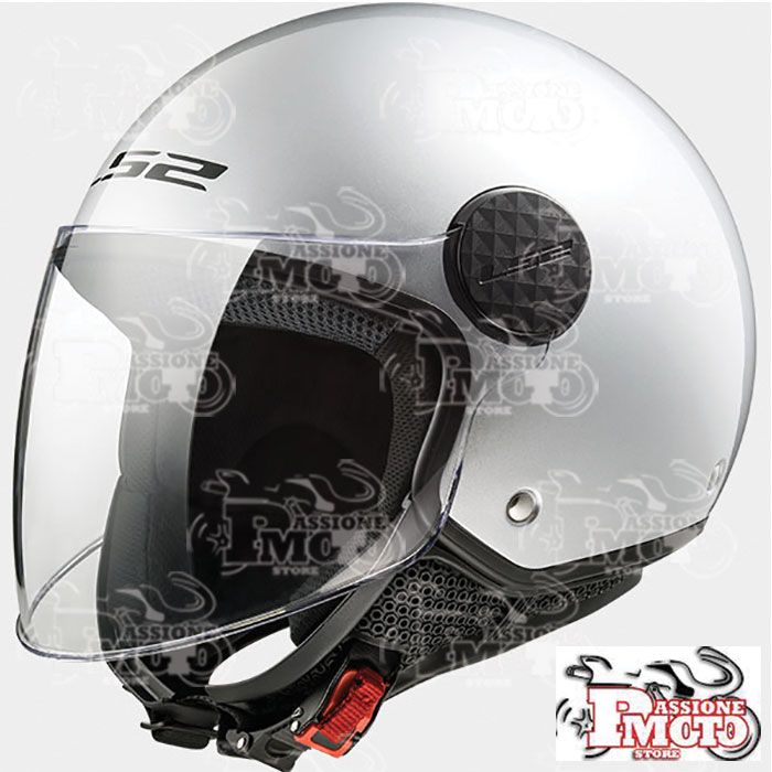 Casco LS2 OF558 Sphere Gloss Silver