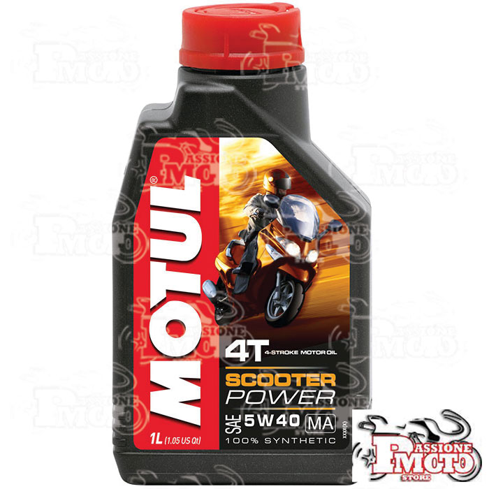 Olio Motul Scooter Power 5W40 MA lt. 1