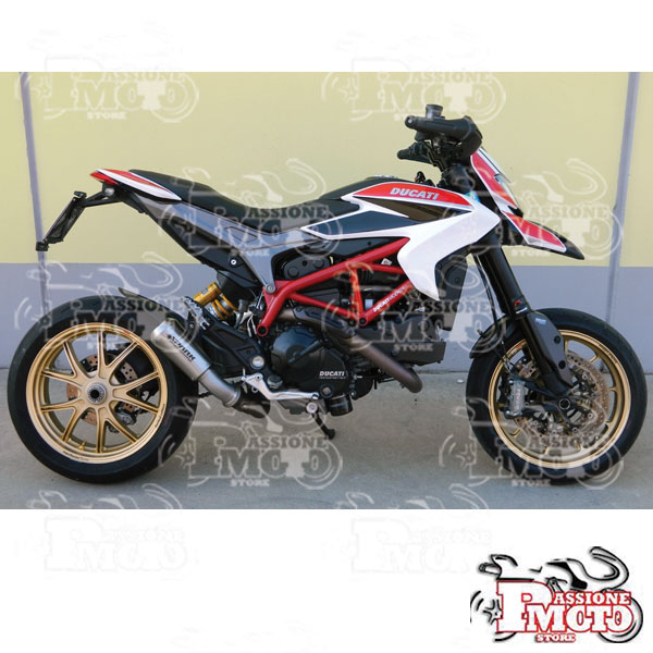 Silenziatore MotoGP full titanio racing Ducati Hypermotard 821